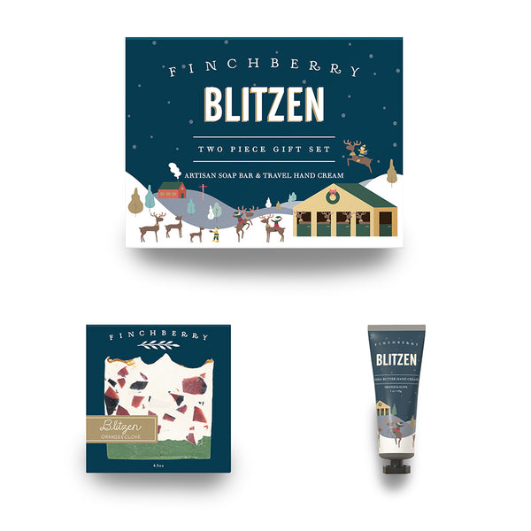 Holiday Blitzen - 2 Piece Gift Set