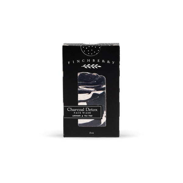 Charcoal Tea Tree Detox - Handcrafted Vegan Face Soap -2.25oz