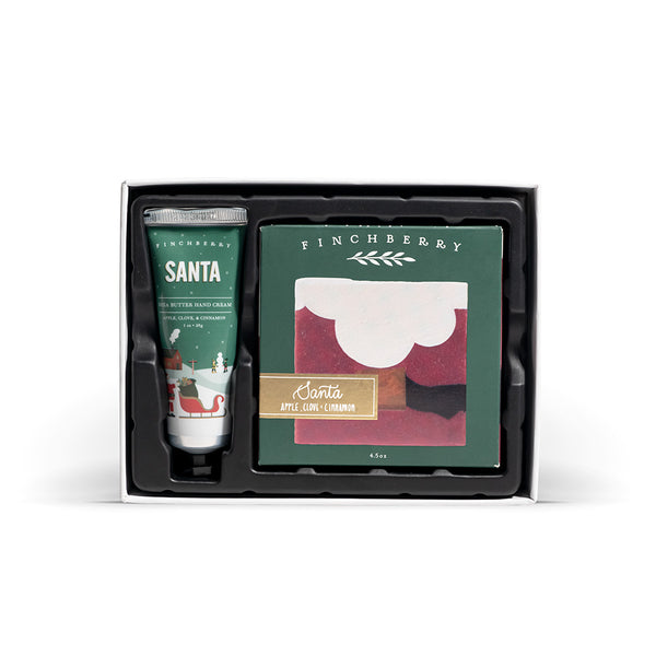 Holiday Santa - 2 Piece Gift Box